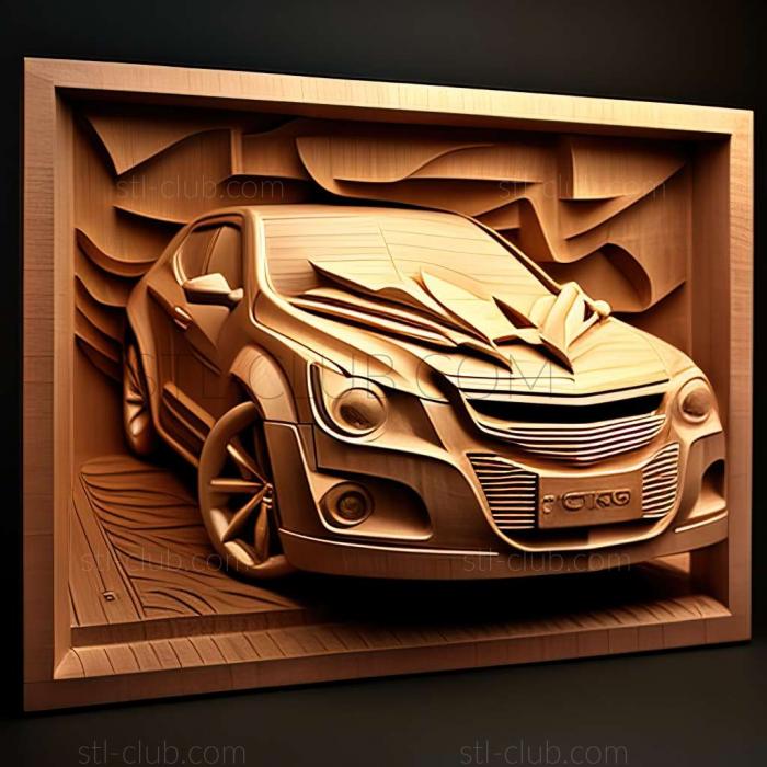 3D model Chevrolet Cobalt SS (STL)